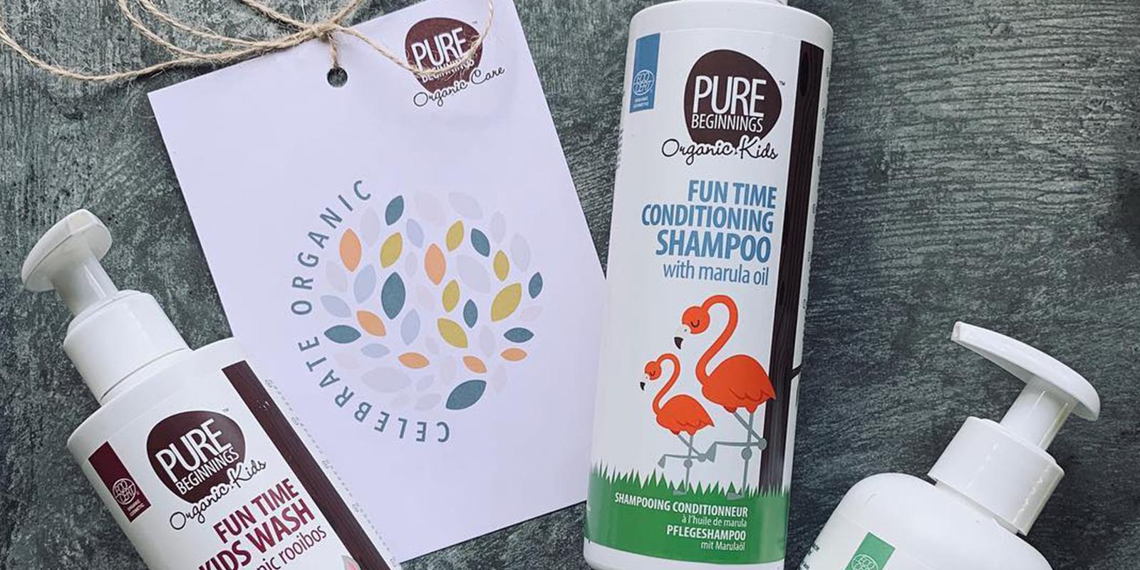 Produkty Pure Beginnings se štítkem