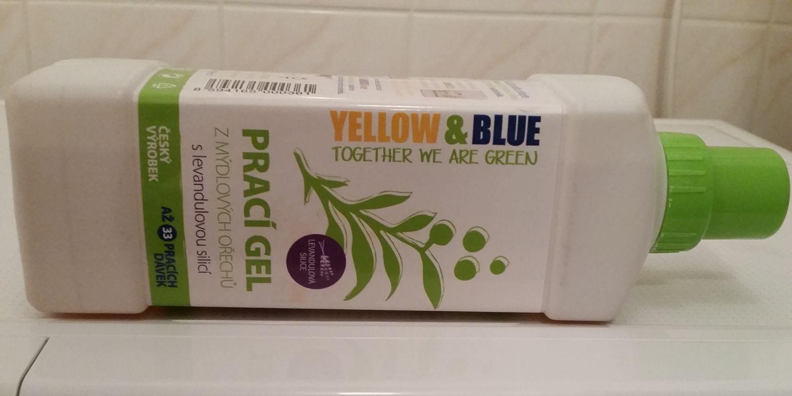 Recenze: Levandulový prací gel z ořechů Yellow and Blue